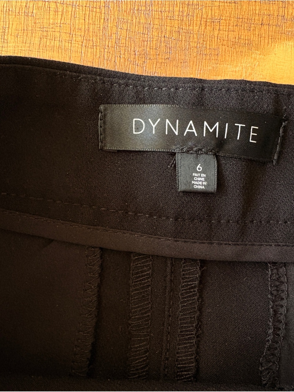 Dynamite Black High-Rise Skort - Picture 5 of 7
